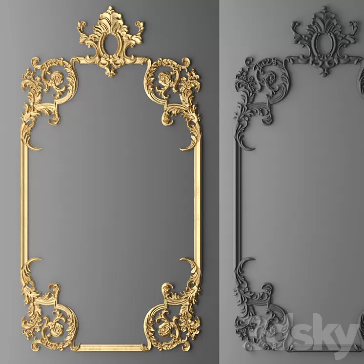 Frame 3D Model Frame 3D Model