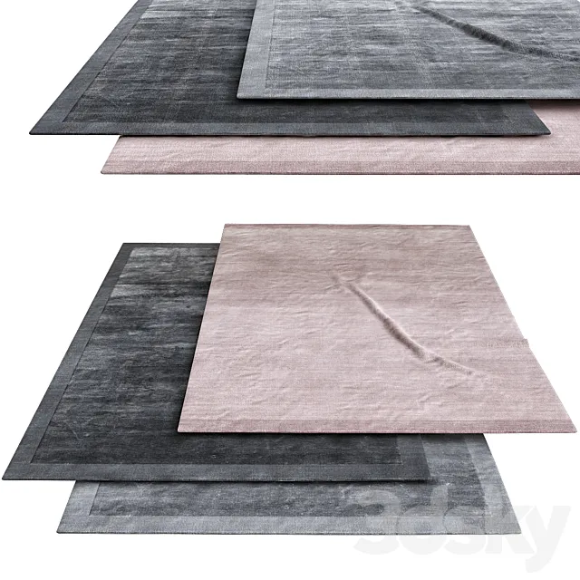 Frame Carbone rugs 3D Model Frame Carbone rugs 3D Model