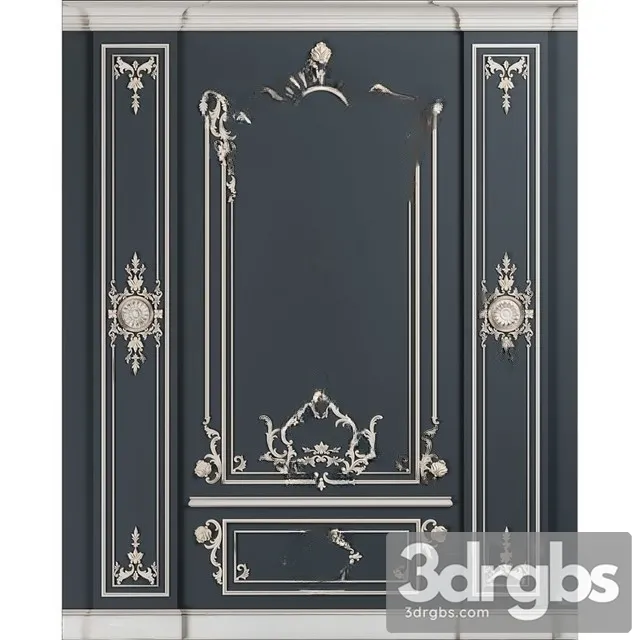 Frame For Gypsum 3D Model Download