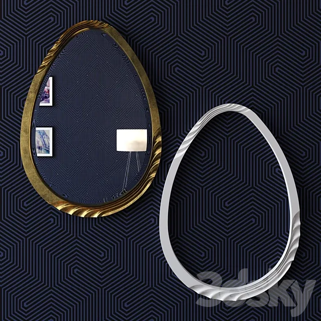 Frame for mirrors paintings. 3D Model Frame for mirrors paintings. 3D Model