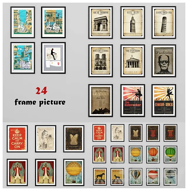 frame picture 4 3D Model