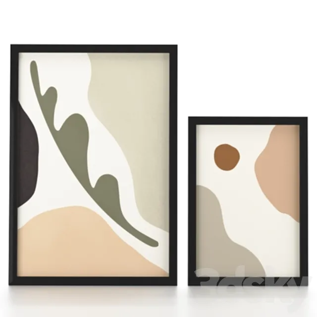 Frame set 1 MINIMAL 3D Model