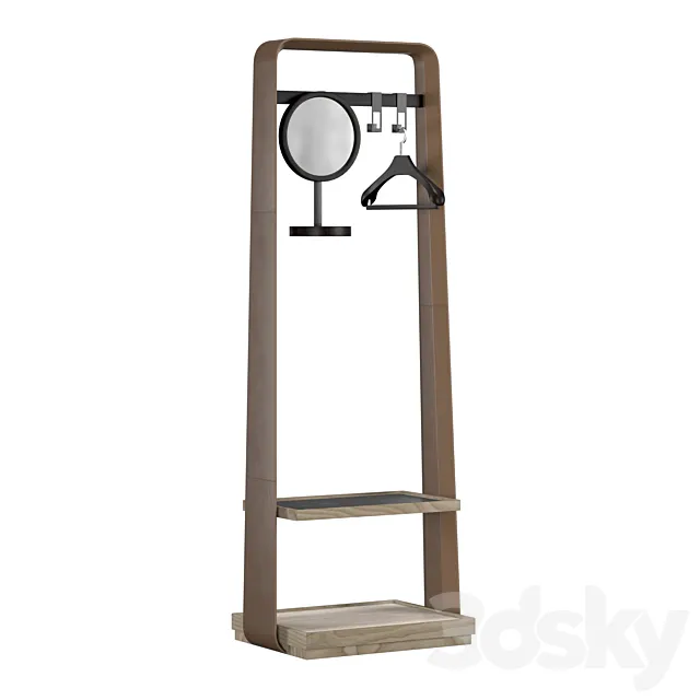 Frame Valet stand by Giorgetti 3D Model Frame Valet stand by Giorgetti 3D Model