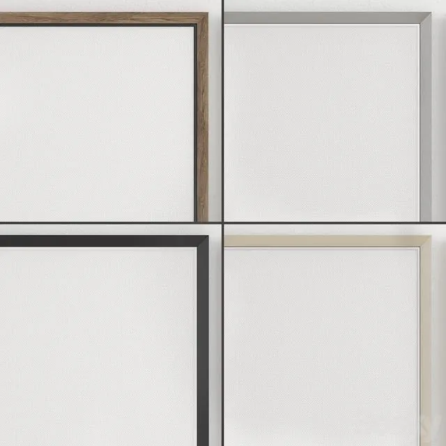 Framed Artwork collection 3 3D Model