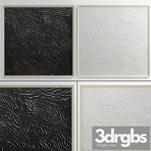 Framed Artwork Collection 3 3D Model Download