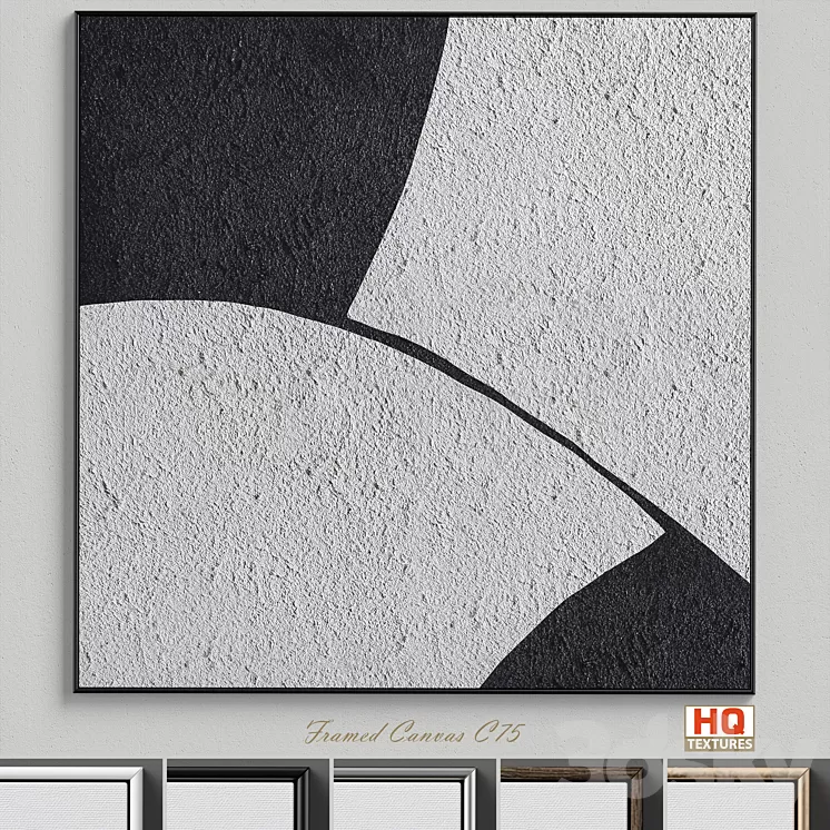 Framed Canvas C-75 3D Model