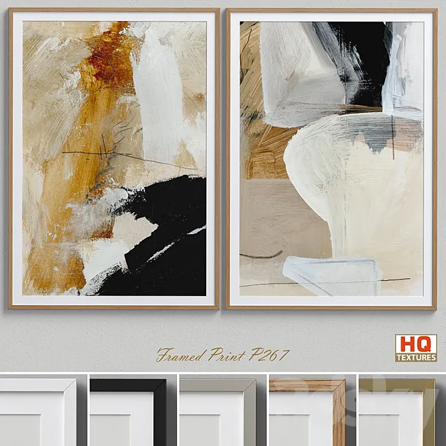 Framed Print P-267 3DModel
