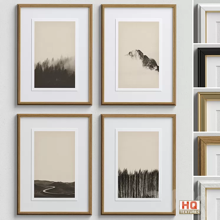 Framed Print P-293 3D Model