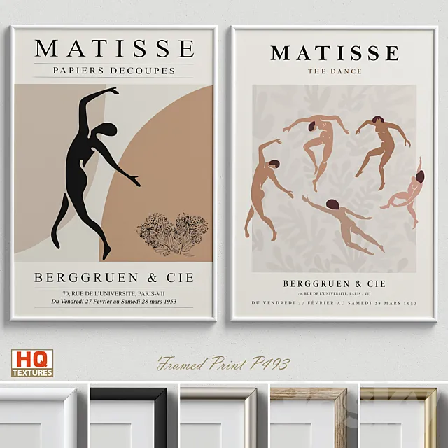 Framed Print P-493 3D Model