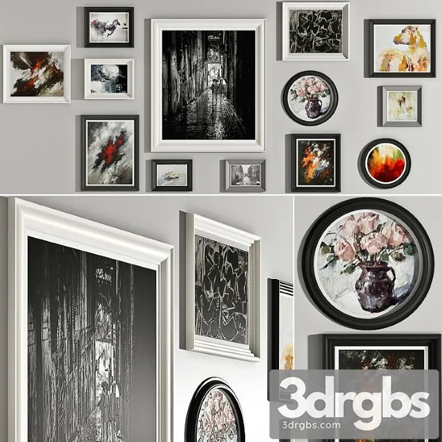 Framed wall picture 3D Model Download