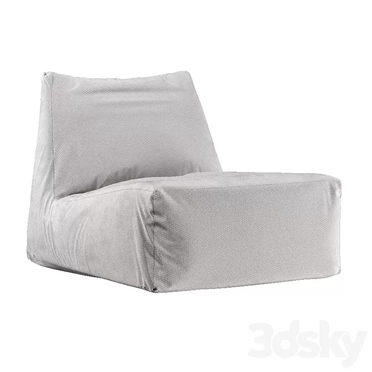 Frameless armchair 3D Model