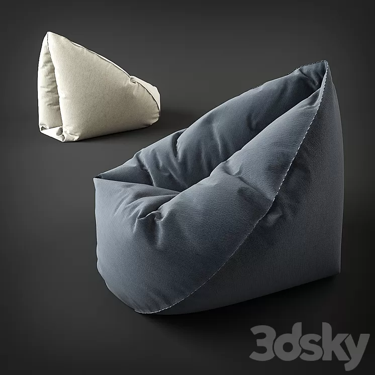 Frameless chair 3D Model Frameless chair 3D Model