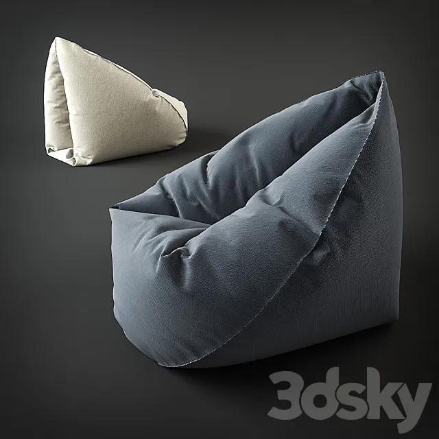 Frameless chair 3DModel Frameless chair 3DModel