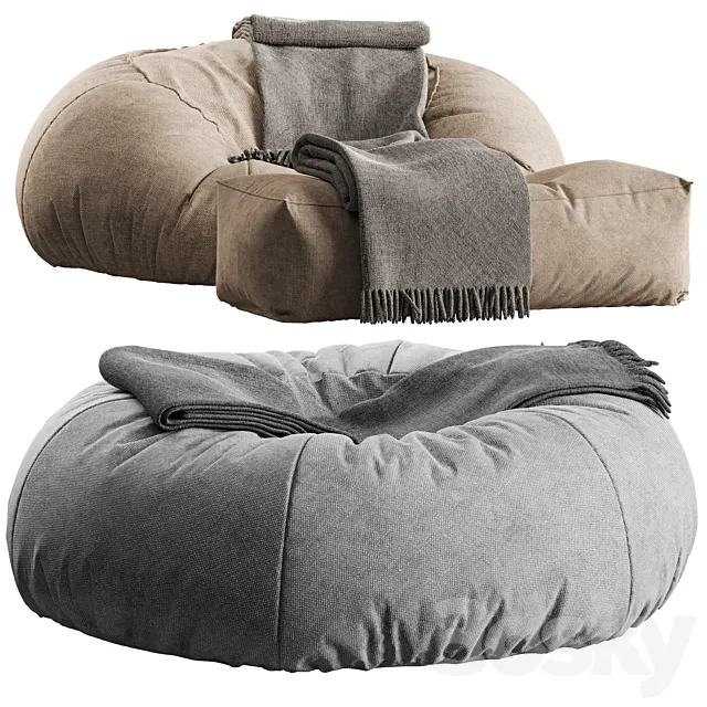 frameless chair bigberthaoriginal 3D Model frameless chair bigberthaoriginal 3D Model