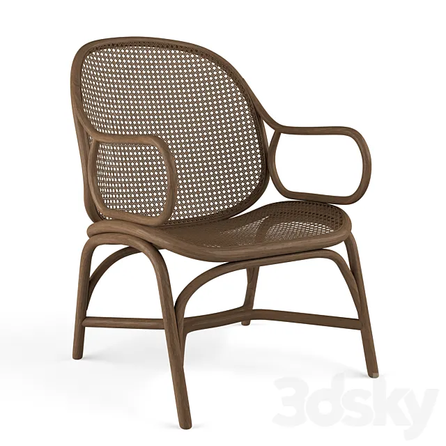 Frames Armchair 3D Model Frames Armchair 3D Model