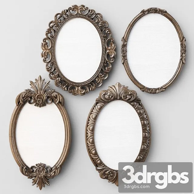 Frames frame. set 3 3D Model Download