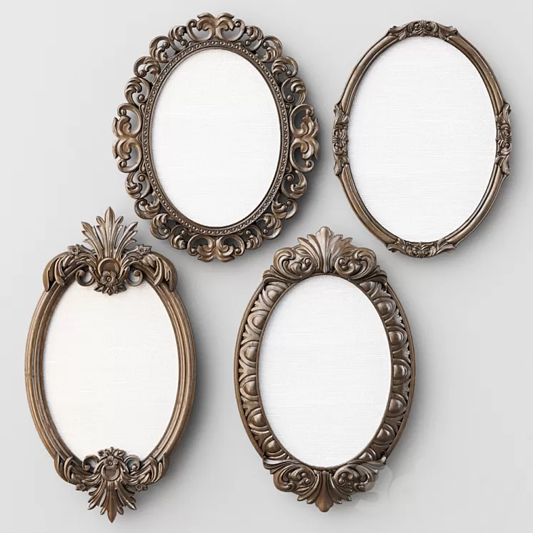 Frames frame. Set 3 3D Model