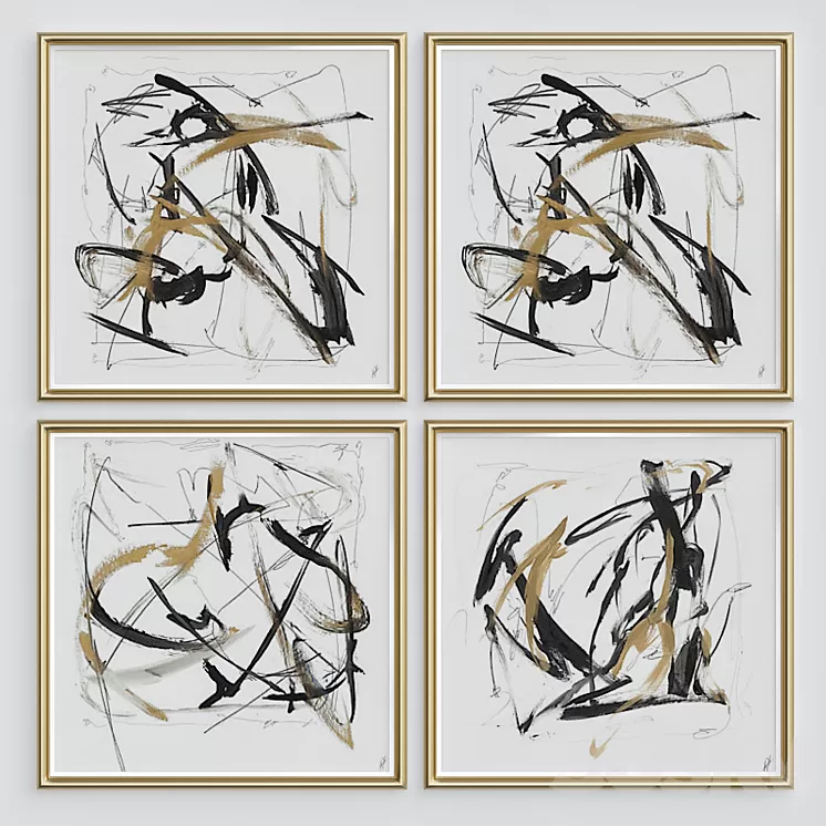 Frames No. 025 3D Model