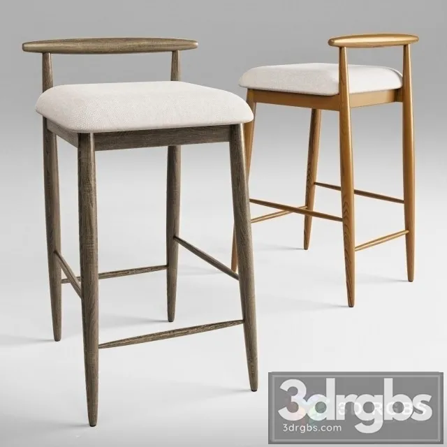 Framework Counter Stool 3D Model Download Framework Counter Stool 3D Model Download
