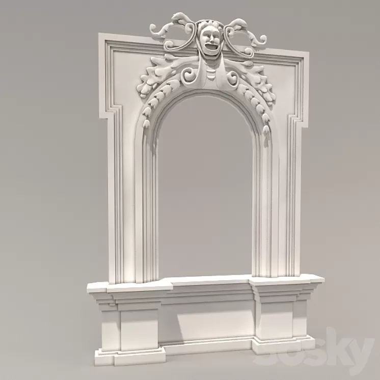 Framing a window 3D Model Framing a window 3D Model