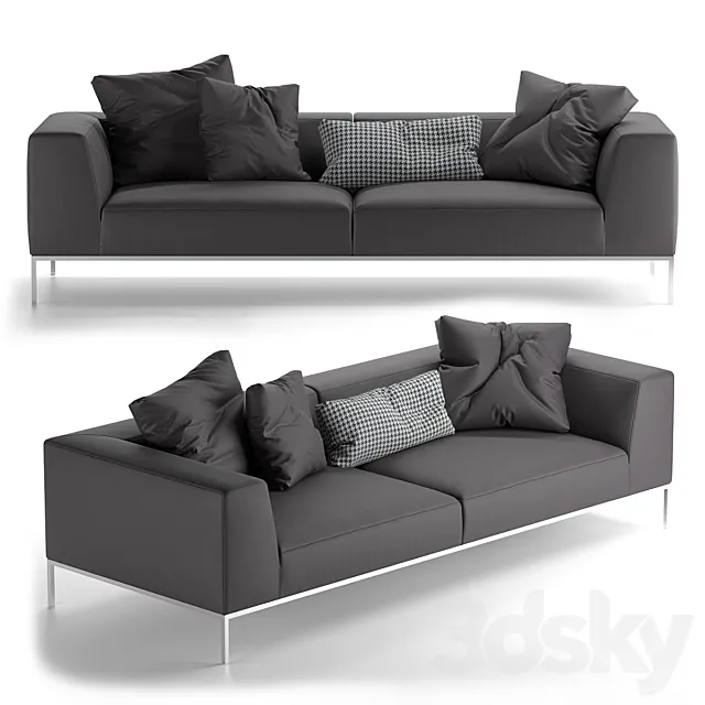 Franc sofa 3D Model Franc sofa 3D Model