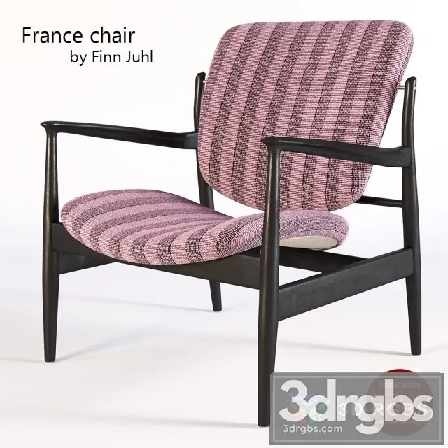 France Chair By Finn Juhl 3D Model Download France Chair By Finn Juhl 3D Model Download