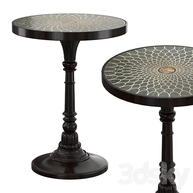 FRANCESCA SPOT TABLE 3D Model FRANCESCA SPOT TABLE 3D Model