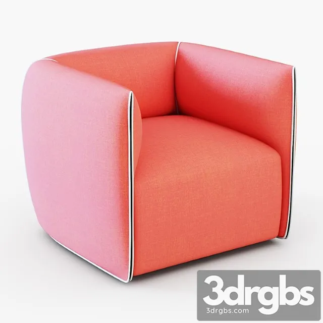 Francesco Bettoni Mia Armchair 3D Model Download Francesco Bettoni Mia Armchair 3D Model Download