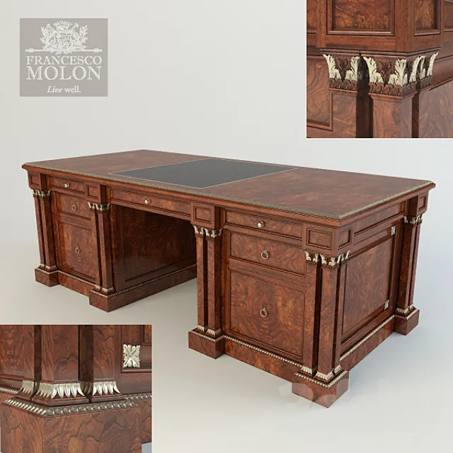 Francesco Molon _ Presidential Desk 3DModel
