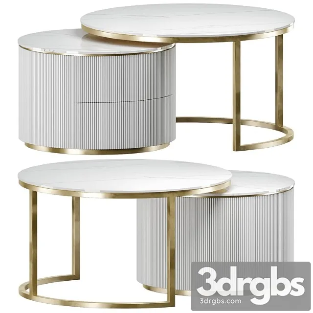 Frandiss coffee table set Frandiss coffee table set