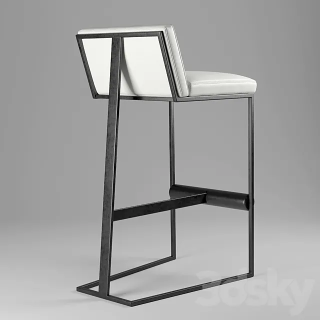 Frank Bar Chair _ Bar Stool Frank 3D Model