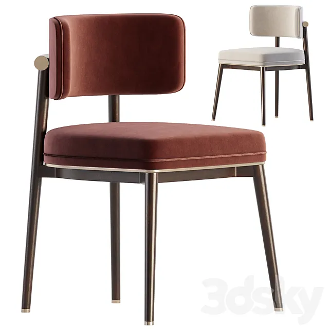Frank dining chair by ASTER 3D Model Frank dining chair by ASTER 3D Model