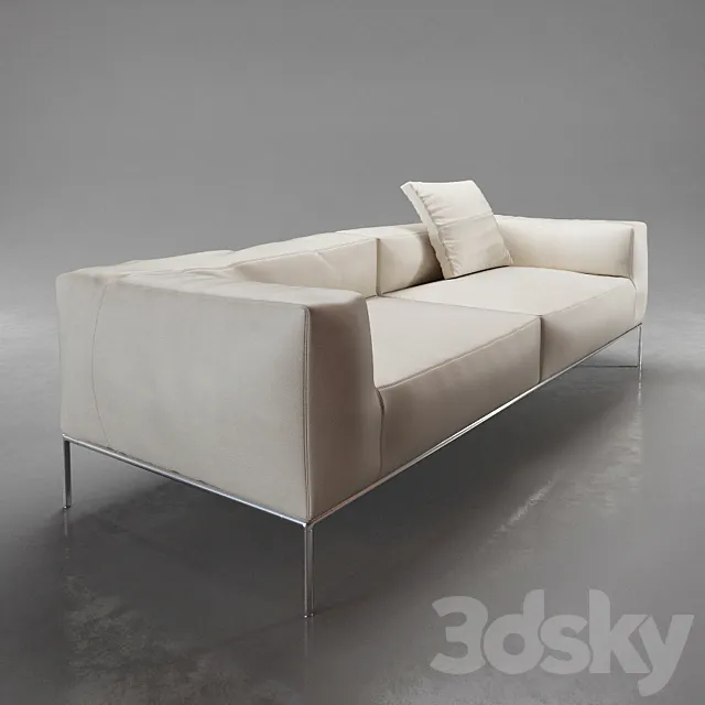 Frank Sofa B & B 3D Model Frank Sofa B & B 3D Model