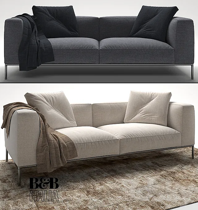 FRANK Sofa by B&B Italia 3DModel FRANK Sofa by B&B Italia 3DModel