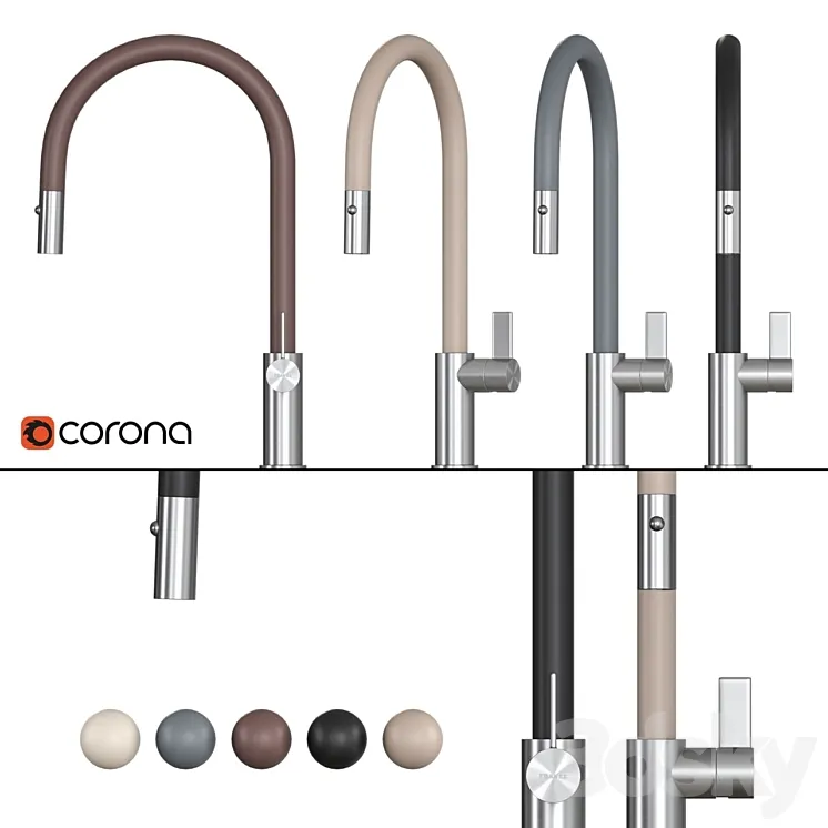 Franke Ambient | Kitchen faucet 3D Model Free Download Franke Ambient | Kitchen faucet 3D Model Free Download