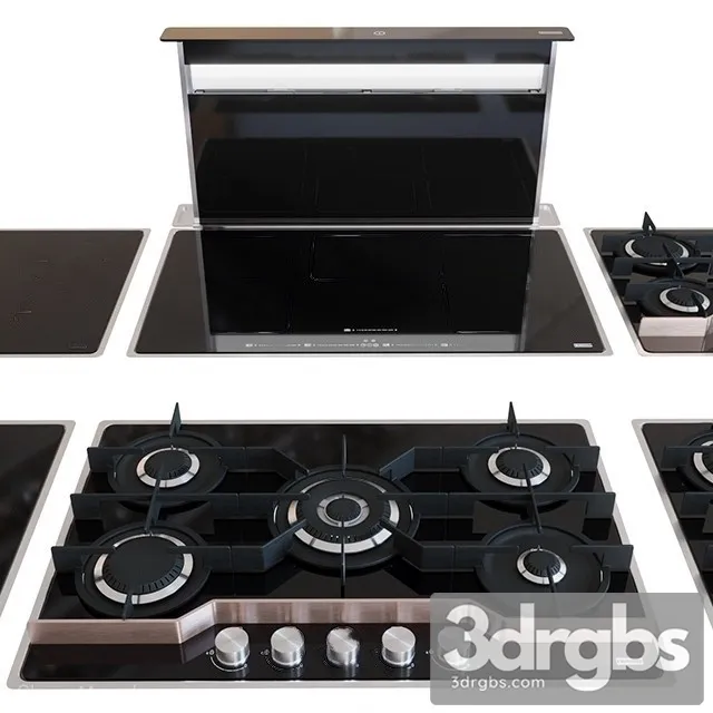 Franke Gas Stove 3D Model Download