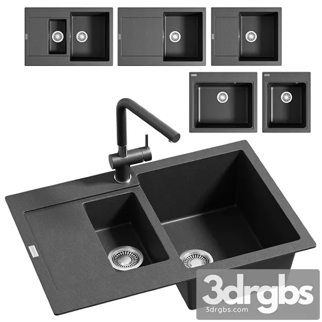 Franke Maris Kithen Sinks 3D Model Download
