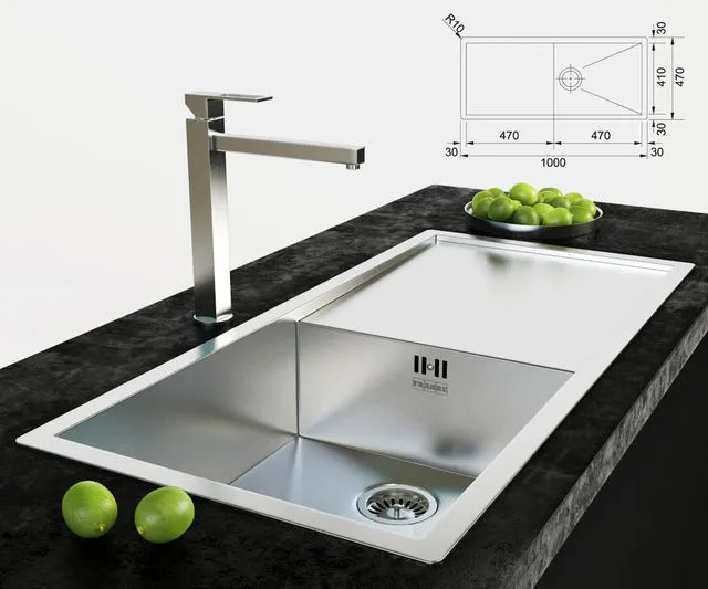 franke sink and faucet 3D Model