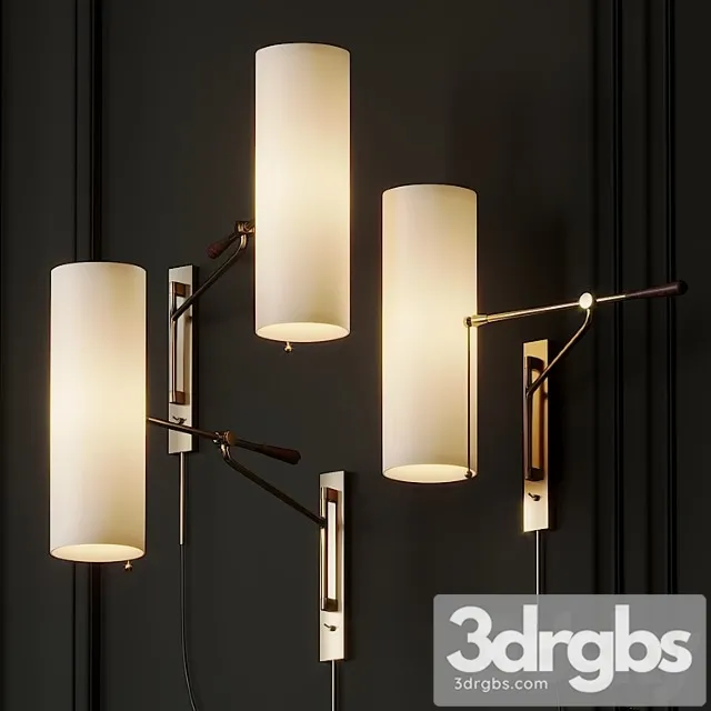 Frankfort Articulating Wall Light by Aerin 3D Model Download Frankfort Articulating Wall Light by Aerin 3D Model Download