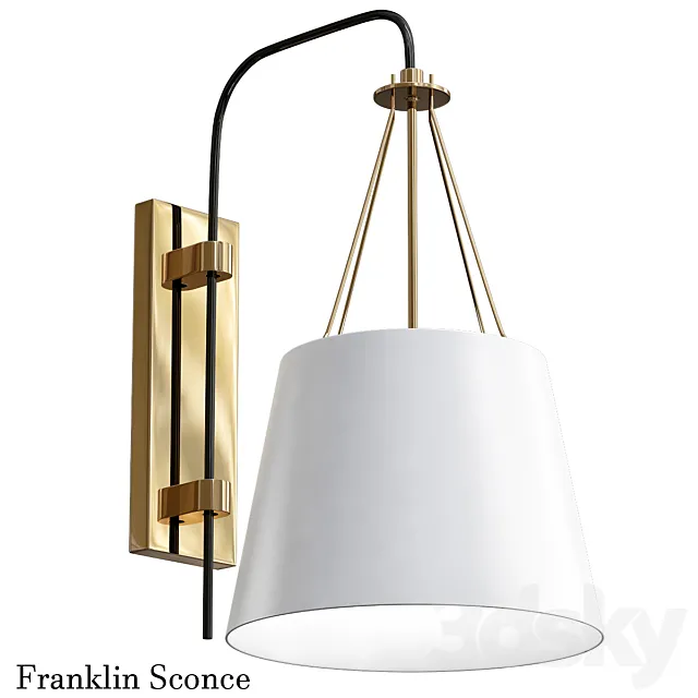 Franklin Sconce 3D Model