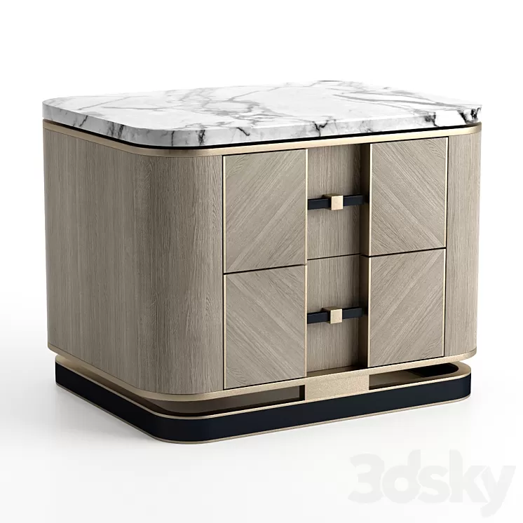 Frato – Ashi bed side table 3D Model Free Download Frato – Ashi bed side table 3D Model Free Download