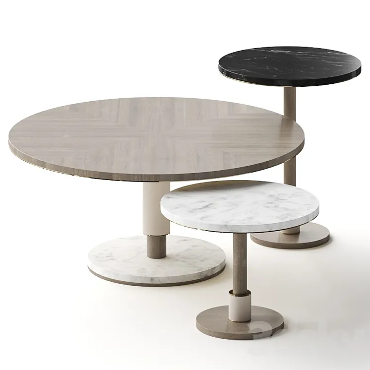 Frato Cadiz Coffee Tables 3D Model Free Download