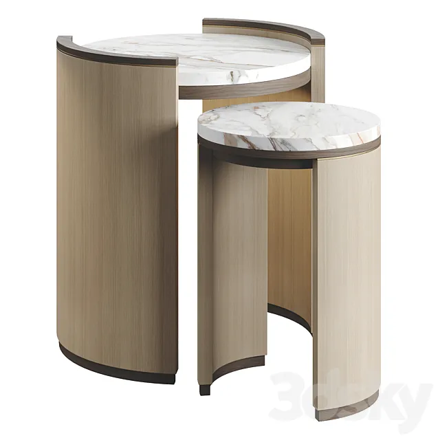 Frato CEUTA Side Table 3D Model