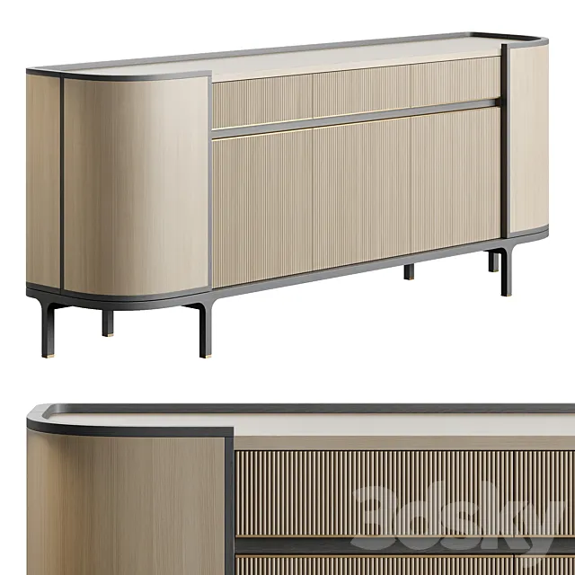 Frato CREMONA Sideboard 3D Model Frato CREMONA Sideboard 3D Model