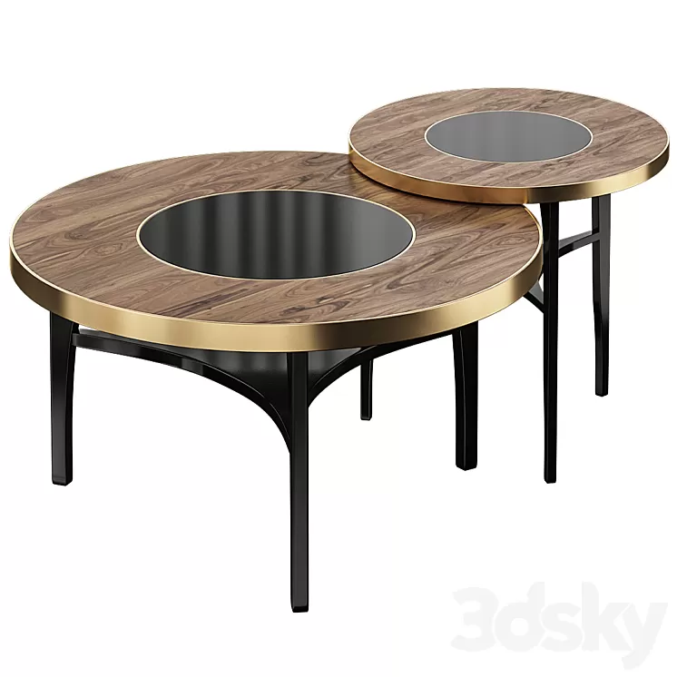 Frato furniture round 3D Model Free Download