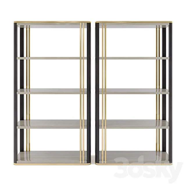 Frato. Lugano Shelving Unit 3DModel