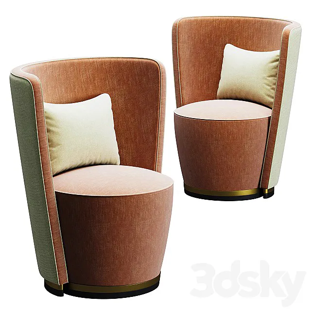 Frato MARRAKESH ARMCHAIR FUP010046AAA 3DModel