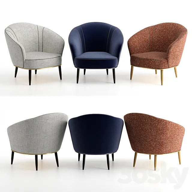 Frato – Samara II armchair 3DModel