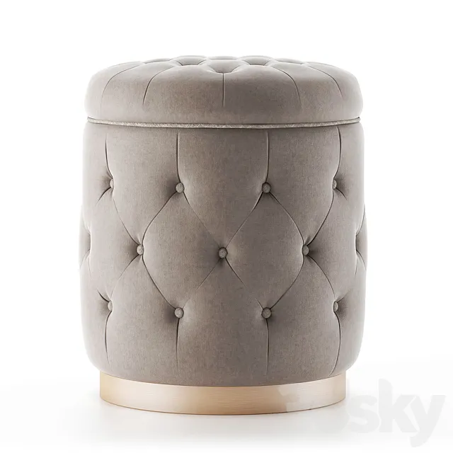 Frato stool la scala 3D Model Frato stool la scala 3D Model