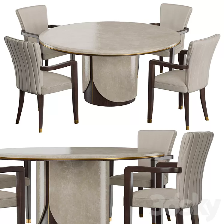 Frato Treviso Bastille Dining 3D Model